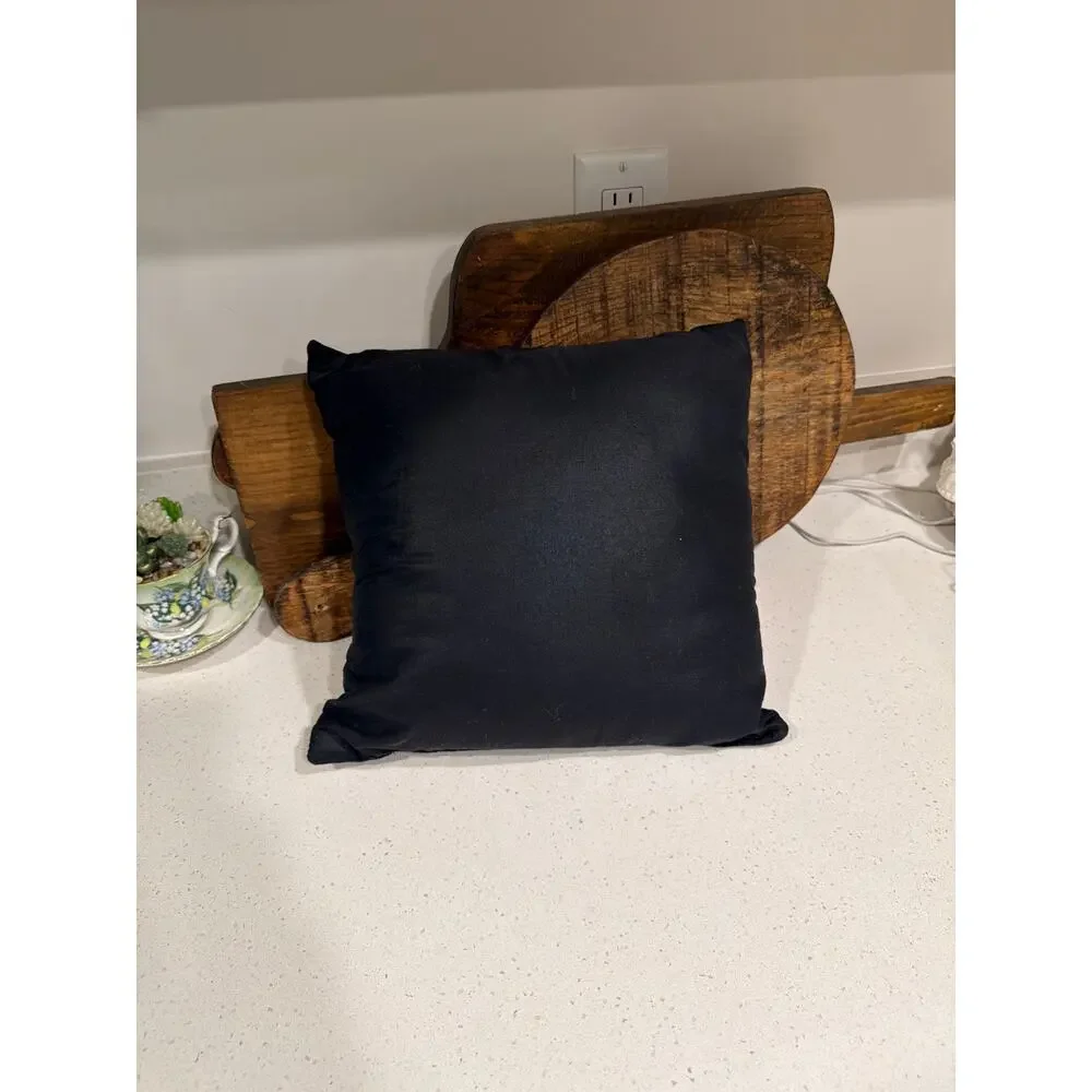 Vintage Lighthouse themed tapestry  throw pillow Hatteras Ocracoke
